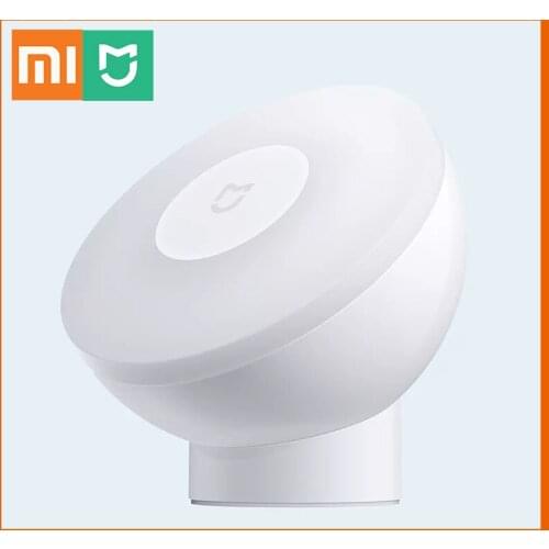 Xiaomi Mijia Night Light 2 Lamp Adjustable Brightness Infrared Smart Human Body Sensor With Magnetic Base Night Lamp