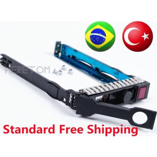 NEW 2.5" HDD Disk Caddy for HP G8 Gen9 DL160 360 380 388 560 Gen8 G9 651687-001HDD Tray Caddy Bracket W/chip