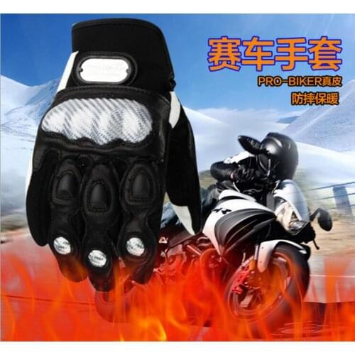 PRO-BIKER motorcycle leather gloves bike off-road Cycling gloves outdoorsports gloves