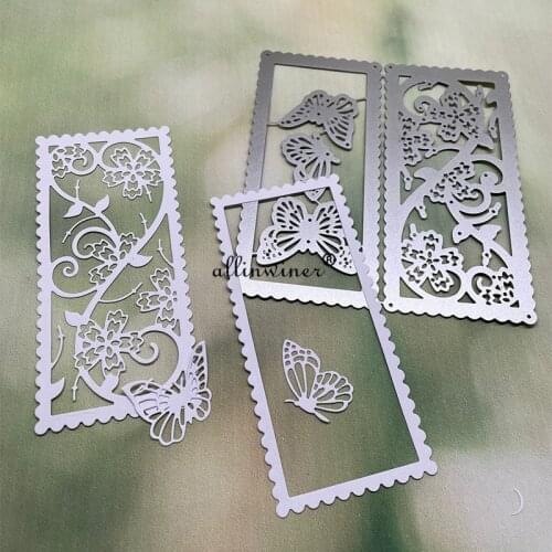 Butterfly frame Metal Cutting Dies Stencils Die Cut for DIY Scrapbooking Album Paper Card Embossing