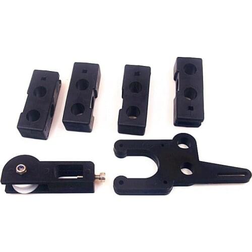 Reprap i3 rework 3D printer plastic molding parts instead of printed parts Y corner Y idler Y motor kit