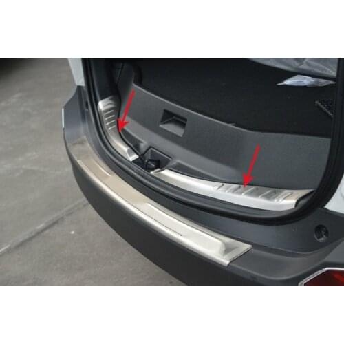 Car styling High quality stainless steel internal Rear bumper Protector Sill For toyota RAV4