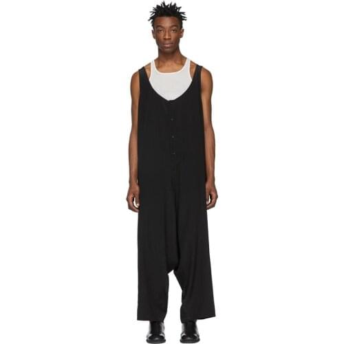 Overalls loose light and thin tooling hip-hop tide brand