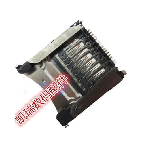 10PCS SD memory card slot repair parts for Canon EOS 100D 200D 70D 77D 80D 750D 760D ; 6D mark II 6DII 6D2 SLR