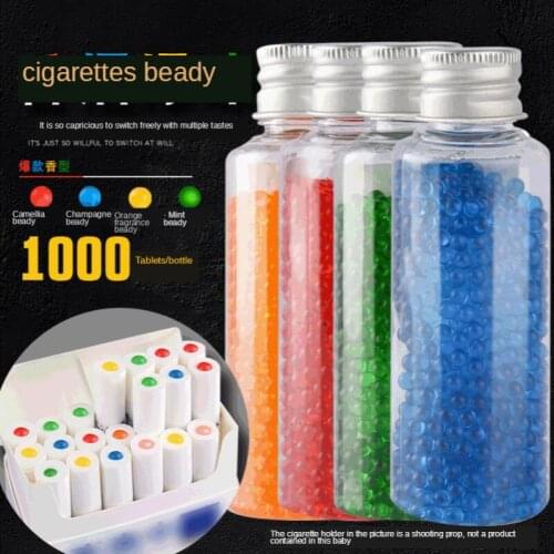 1000pcs DIY DIY Cigarette Explosive Beads, Used for Mens and Womens Cigarette Filter Holders, Various Flavored Explosive Beads