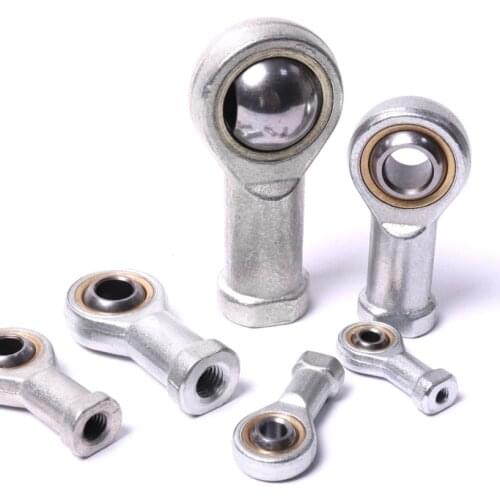 4Pcs/Lot M10/M16 Bearing Steel Fish eye Left Internal Thread Rod End Joint Bearing Female Ball Bearing Hot Sales