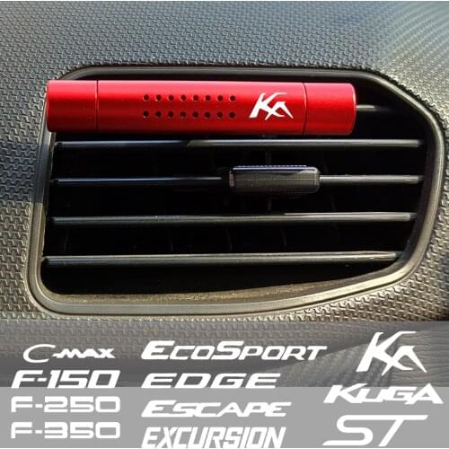 Car Aromatherapy For Ford KA St Fiesta ESCAPE EDGE ECOSPORT FUSION FUSION Car Air Freshener Air Outlet Aromatherapy Clip Sticks