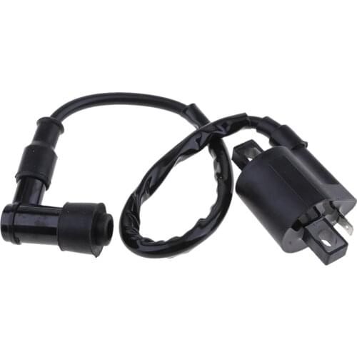 Black Ignition Coil for Suzuki Quadrunner 50 LT50 2x4 1983 1984 1985 1986 1987