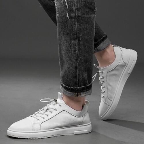 Sapato black male sport shoes spring casual zapatillas Mens sale for mens men sapatos 2020 leather Casual hot Sneaker hombre de