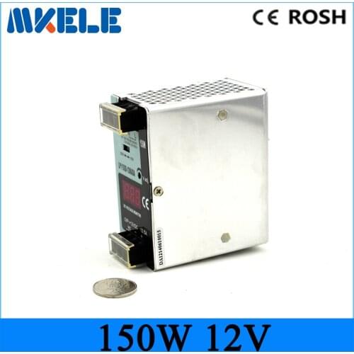 Power supply 150w ac-dc LP-150-12 12v 12.5a din rail switching power supply led driver with Digital display