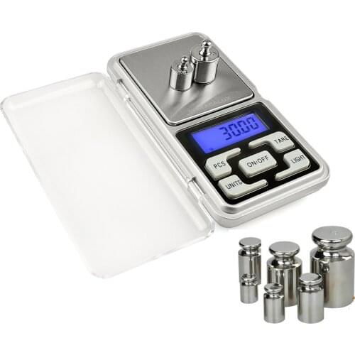 200g/300g/500g x 0.01g Mini Pocket Digital Scale for Gold Sterling Silver Jewelry Scales Balance Gram Electronic Scales