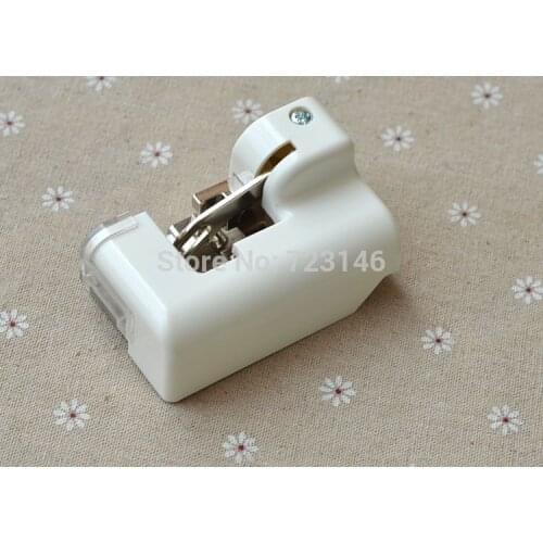 NEW Real Special Offer Overlock Sewing Machine free Shipping Household Parts Presser Foot Singer Side Cutter Low Shank Cy-9000l