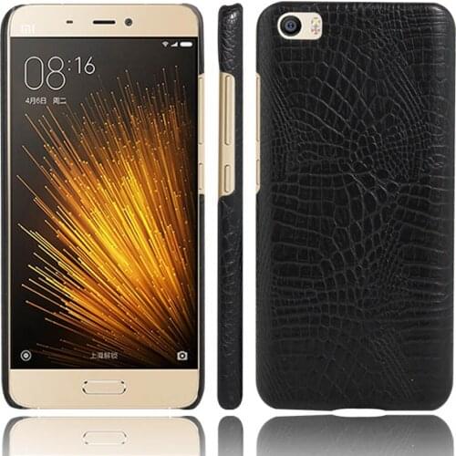 SUBIN New Luxury Crocodile Skin PU Leather Case For Xiaomi mi 5 5.15" Back Cover Phone Protective Cases phone bag