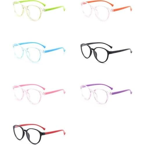 Kids Blue Light Blocking Glasses Cute Anti Eye Strain Fashion Frame Glasses For Reading Play Computer d88