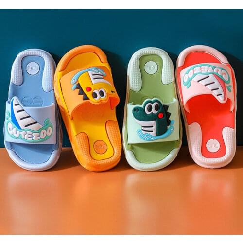 Slippers For Boys Girls New Summer Kids Beach Shoes Baby Toddler Soft Indoor Slippers Children Sandals