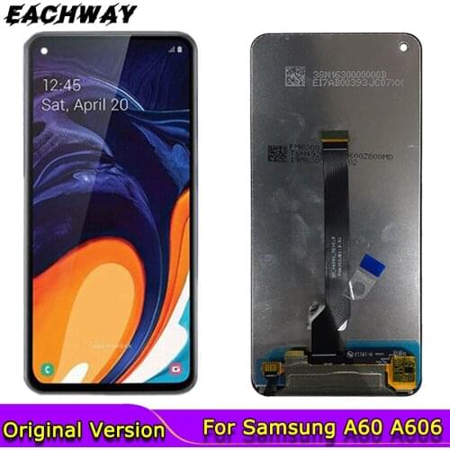 TFT Lcd For Samsung Galaxy A60 A606 Display Touch Screen Digitizer Assembly A60 2019 A606F For SAMSUNG A60 LCD