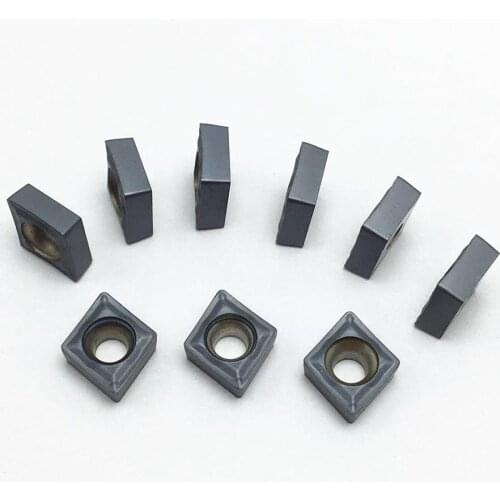 Carbide CCMT060204 SM IC908 CNC metal lathe tool internal turning tool milling cutter Carbide blade CCMT 060204 SM IC908