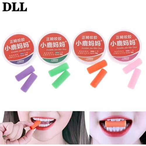 1Pair Teeth Chewie for Dentsply Patient Tooth Aligner Chewies Aligners Tray Seaters Teether Newborn Chewable Nursing