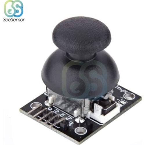2pcs/lot For Arduino Dual-axis XY Joystick Module Higher Quality PS2 Joystick Control Lever Sensor 5Pin
