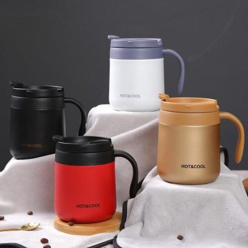 350/500ML Double Wall Stainless Steel Thermos Coffee Mug Portable Car Vacuum Flasks Travel Thermo Cup Water Bottler Tumbler