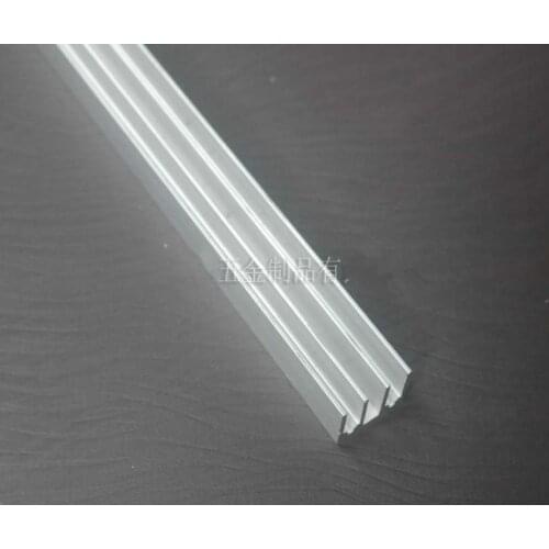 Custom TO-220 Aluminum Radiator Fin 16*16*100mm Triode Electronic components radiator Electronic Cooler Heat sink Strip