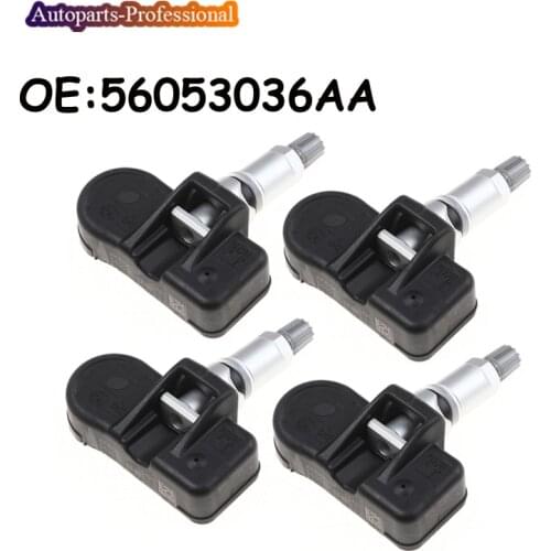4 PCS Tire Pressure Sensor For D odge Nitro Dakota Durango RAM 1500 J eep Wrangler Liberty Grand Cherokee 56053036AA 56029465AB
