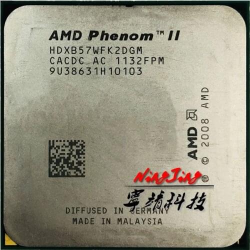 AMD Phenom II X2 B57 3.2 GHz Dual-Core CPU Processor HDXB57WFK2DGM Socket AM3