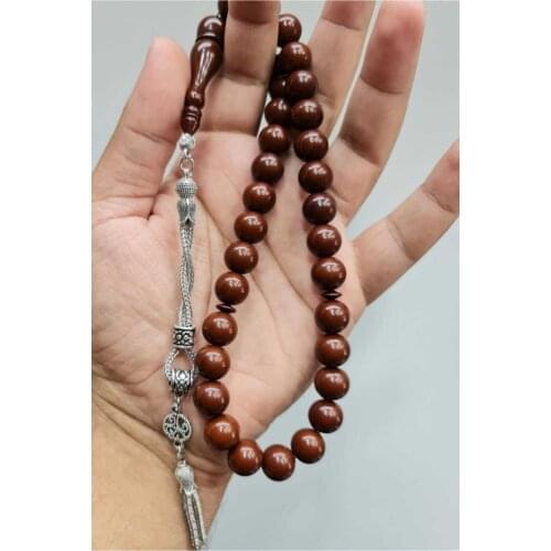 Islamic Tasbih Muslim Rosary Beads 33 Prayer Rosary For Men Bracelet For Men Accessory amber oltu amber stone Handmade Turkey