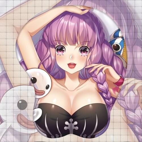 Anime Perona Figure 3d Anime Girl Soft Gel Gaming Mouse Pad Mousepad Wrist Rest 6072 Gifts Man Adult Toy