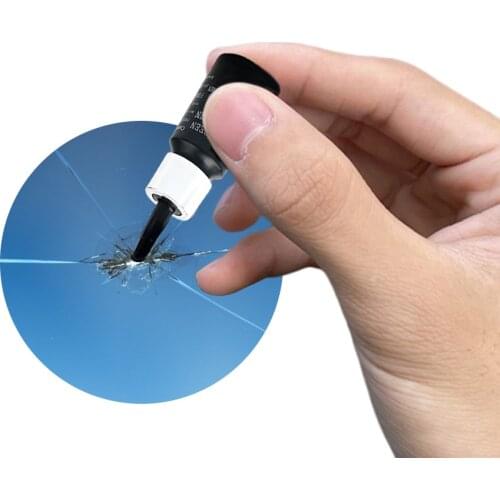 Car Windscreen Glass Repair Tools Auto Windshield Window Chip Crack Repairing Windshield Repair Kit Resin Polishing Glass Care