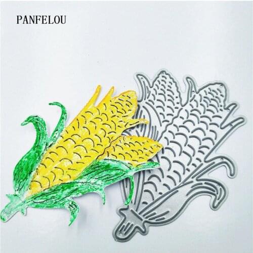PANFELOU harvest corn grain metal craft paper die cutting dies Scrapbooking/DIY Thanksgiving Day Easter Embossing mould cards