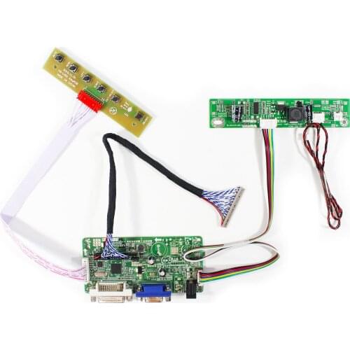 VGA DVI LCD Controller Board RT2281 For 19inch G190ETN01.1 1280X1024 LCD Screen