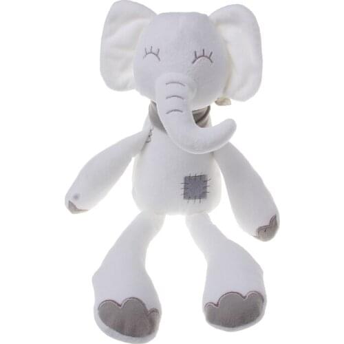Cute Plush Elephant Doll Baby Soft Sleeping Mate Newborn Photography Props Gift