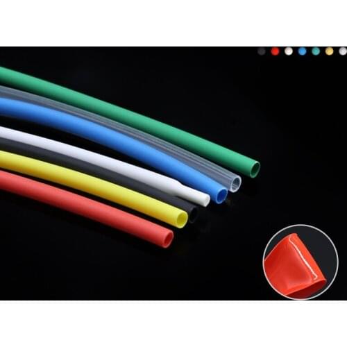 2.4mm Adhesive Lined 3:1 Heat Shrink Tubing Waterproof Insulation Sleeving-2/5/10 Meters ROHS