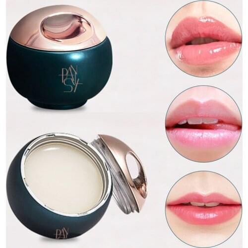 Pansly Shea Butter Lip Mask Repair Lip Wrinkle Moisturizer Nourish Lightening Cream Sleeping Lip PlumperLip Balm 6g