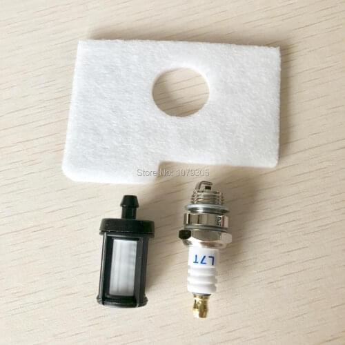 Air Fuel Filter spark plug For 017 018 MS170 MS180 Chainsaw Replacement Parts