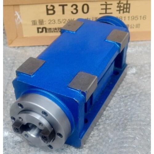 High speed BT 30 Spindle head milling and milling power head cutting head 4pcs bearing 6000