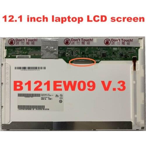12.1 Laptop lcd scree for IBM thinkpad X200 X201 X201 B121EW09 V.3 LTN121AT07 LP121WX3 30pin 1280*800