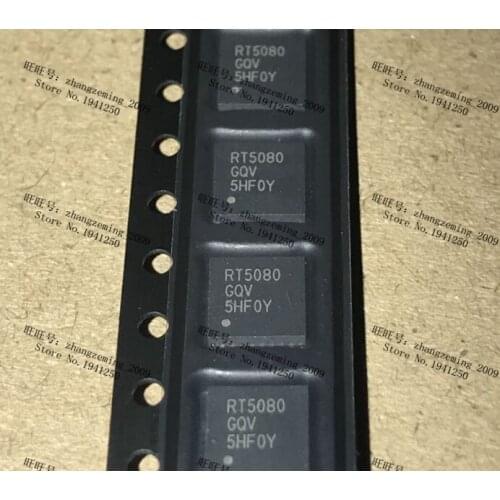 5PCS/LOT RT5080 RT5080GQV RT5080 GQV QFN32 100% New Original