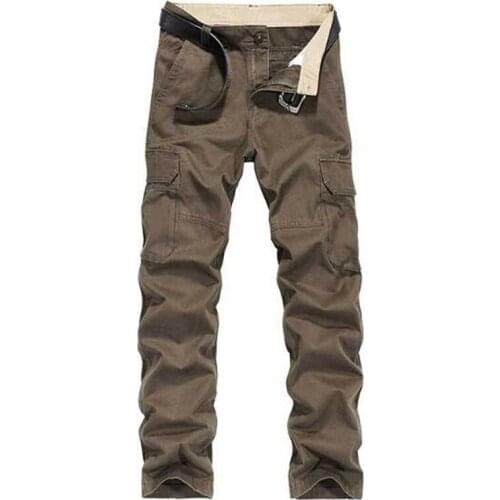Pants Mens Cargo Pants Casual Mens Pant Multi Pocket Military Overall Men Outdoors Long Trousers Plus size