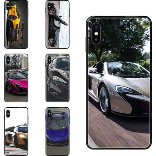 Mclaren 650s New Released For Samsung Galaxy S20 S10e S10 S9 S8 S7 S6 S5 edge Lite Plus Ultra Black Soft TPU Cell Phone Case