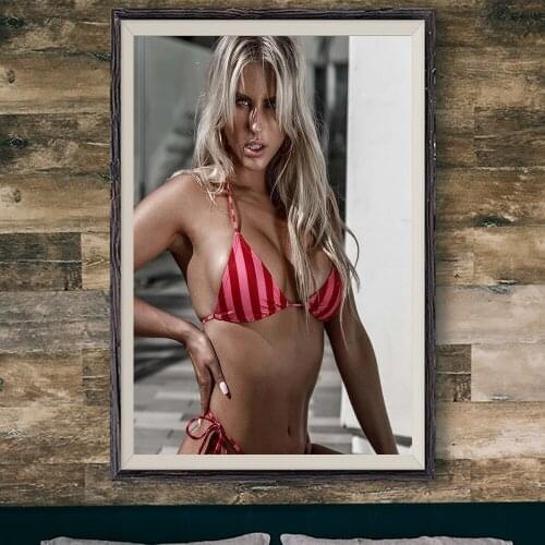 E151 Brennah Black Sexy Model Movie Star Wall Silk Cloth Poster Art Home Decoration Gift