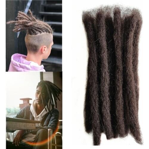 Hywamply Synthetic Handmade Dreadlock Hair Extension Hip-Hop Style 20pcs/bundle Braiding Hair Flawless Locs Extension Dreads