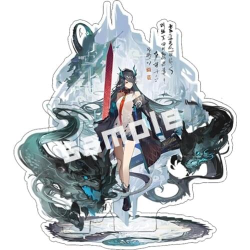 Game Anime Arknights Dusk Theme Cartoon Acrylic Stand Figure Model Plate Toy Decktop Decor Collection Student Cosplay