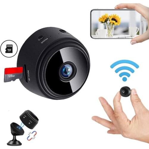 V380 Mini IP Camera 1080P Sensor Night Vision Camcorder Motion DVR Micro Camera Video Small Camera Remote Monitor Phone App 128G