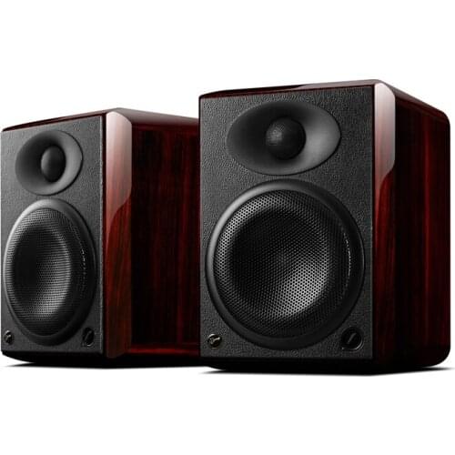 H5 2.0 Multimedia bookshelf computer satellite speaker 2 way 4th vented 5.25Bass-midrange drive 28mm dome tweeter