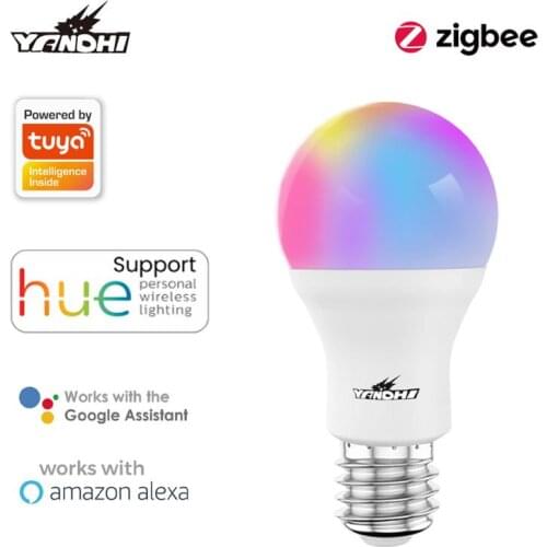 New Wifi Smart LED Bulb 10W E27 RGB Color Changing Light Dimmable LED Lamp Work With Alexa Google Home Smart Life APP Control