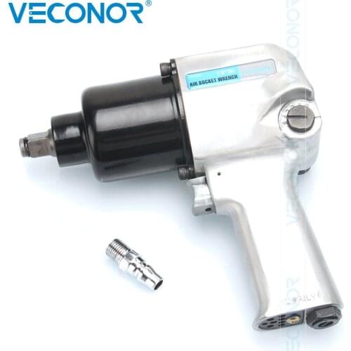 VECONOR Air Pneumatic Wrench 1/2" Drive 720N.M Impact Spanner Sockets Pneumatic Tools Cars Wheel High Torque Repairing Air Tool