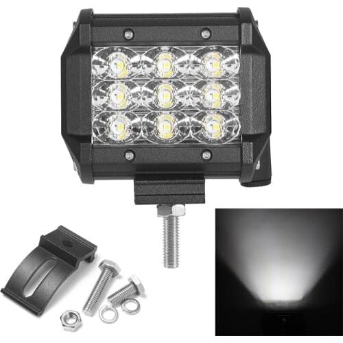 LED Headlight Fog Driving Light for Truck Led Work Light Bar for Offroad Tractor Boat 12V 24V 27W Flood Beam Car Light Assembly