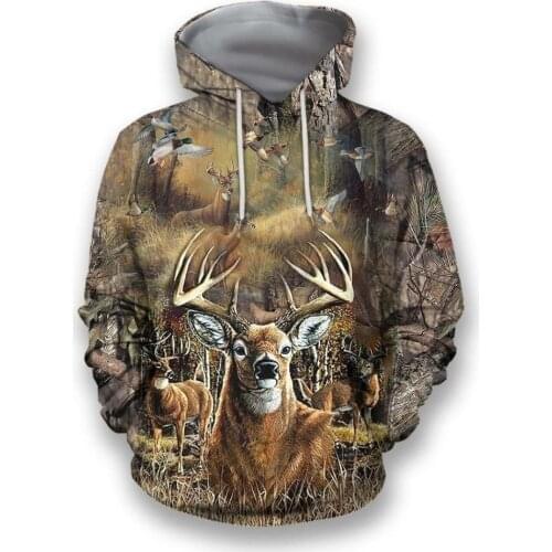 Spring And Autumn Men Streetwear Hooded Shirt Tops Couples 3D Printing Sweatshirt Oversized Hoodie Animal Hoody Pullover Clothes